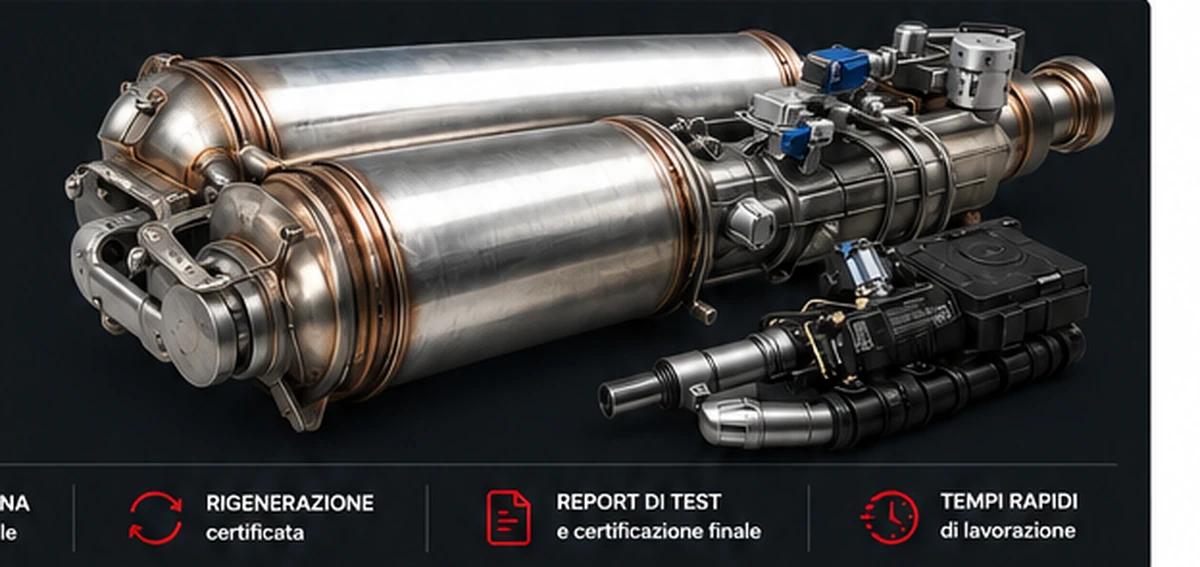 Rigenerazione e ricostruzione filtri antiparticolato